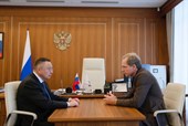 Министр строительства и ЖКХ РФ Ирек Файзуллин провел рабочую встречу с председателем Комитета Совета Федерации по экономической политике Андреем Кутеповым